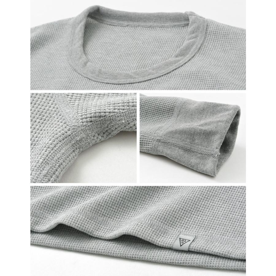 RAG（ラグ） クイックドライワッフル フラットシーマ ハーフスリーブ Tシャツ / メンズ / 五分袖 / サーマル / インナー / 日本製 | RAG | 15