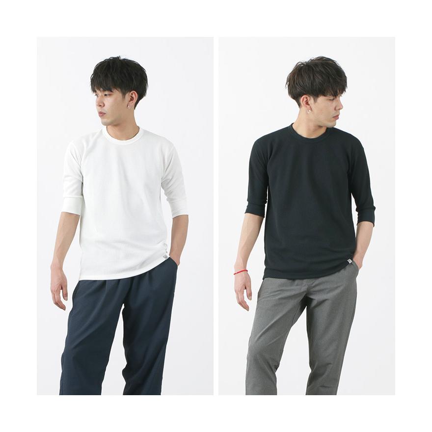RAG（ラグ） クイックドライワッフル フラットシーマ ハーフスリーブ Tシャツ / メンズ / 五分袖 / サーマル / インナー / 日本製 | RAG | 06