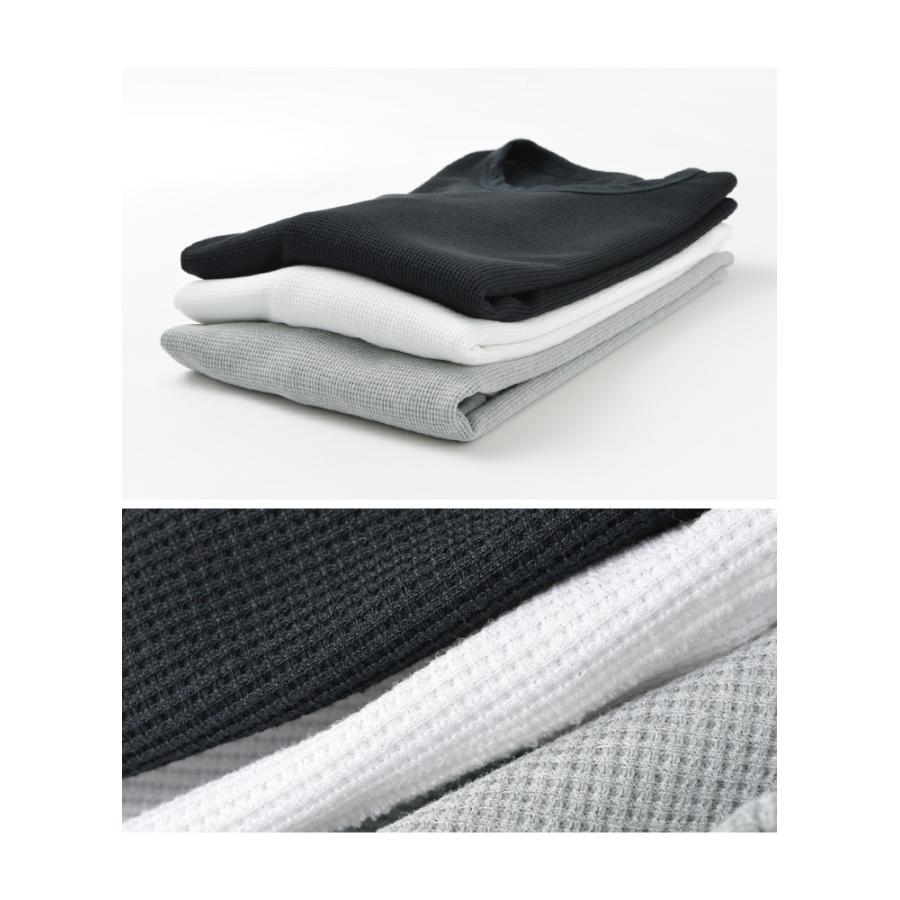 RAG（ラグ） クイックドライワッフル フラットシーマ ハーフスリーブ Tシャツ / メンズ / 五分袖 / サーマル / インナー / 日本製 | RAG | 09