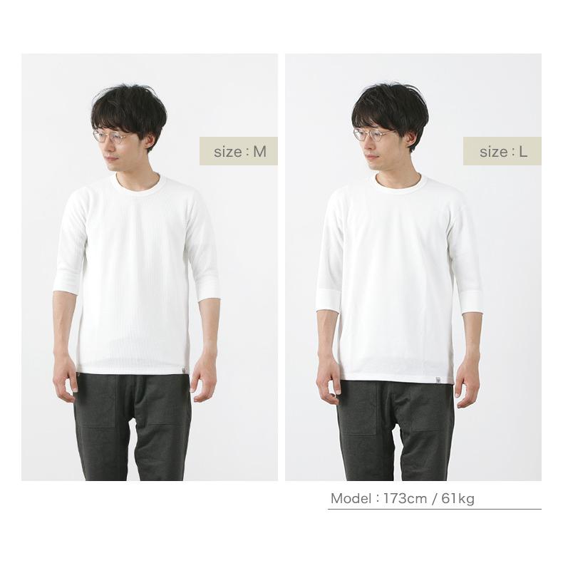 RAG（ラグ） クイックドライワッフル フラットシーマ ハーフスリーブ Tシャツ / メンズ / 五分袖 / サーマル / インナー / 日本製 | RAG | 12