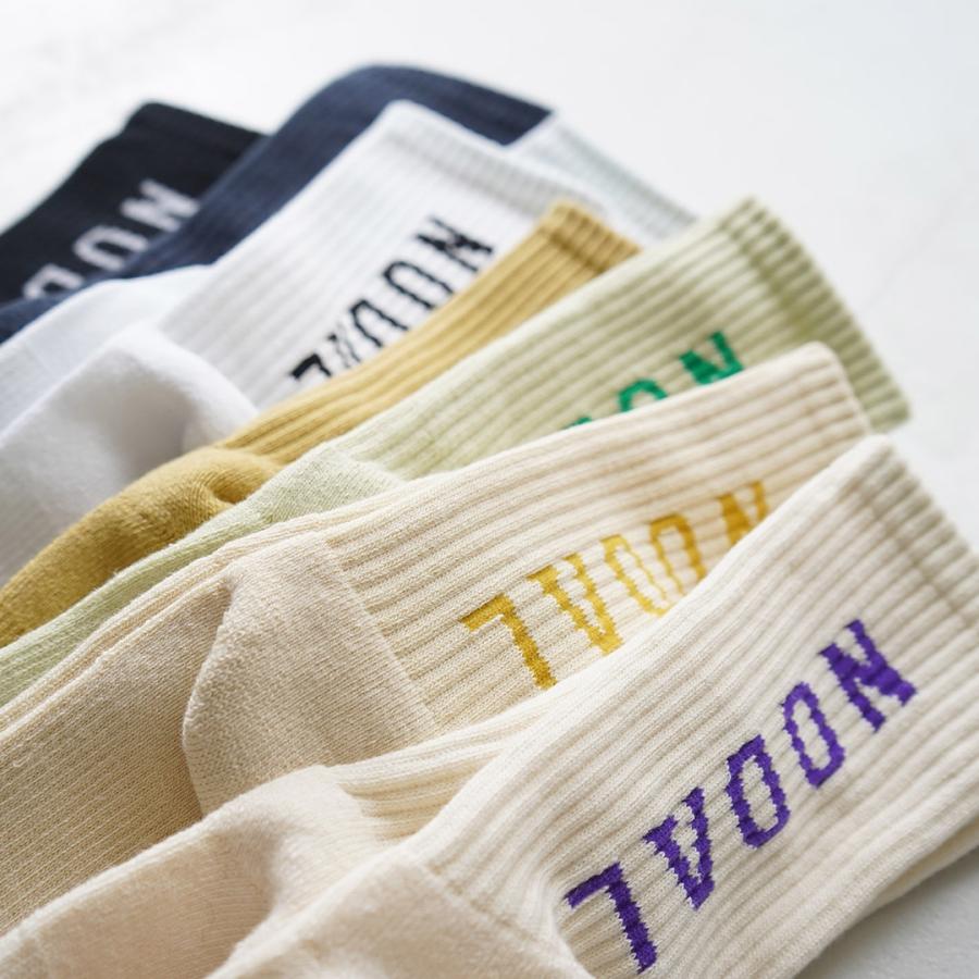 NODAL（ノーダル） ノーダル ロゴソックス / 靴下 足袋 クルー メンズ レディース 抗菌 防臭 日本製 | NODAL | 15