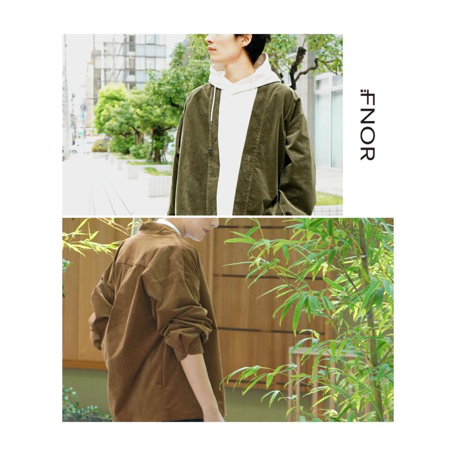 FNOR（エフノア） ファインウェル コーデュロイ ハンテン ジャケット