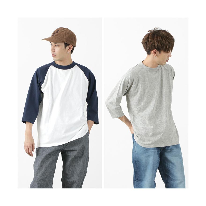 GOODWEAR（グッドウェア） 7分袖 ラグランTシャツ / メンズ レディース / ベースボールT / クルーネック / 無地 / 厚手 | Goodwear | 13