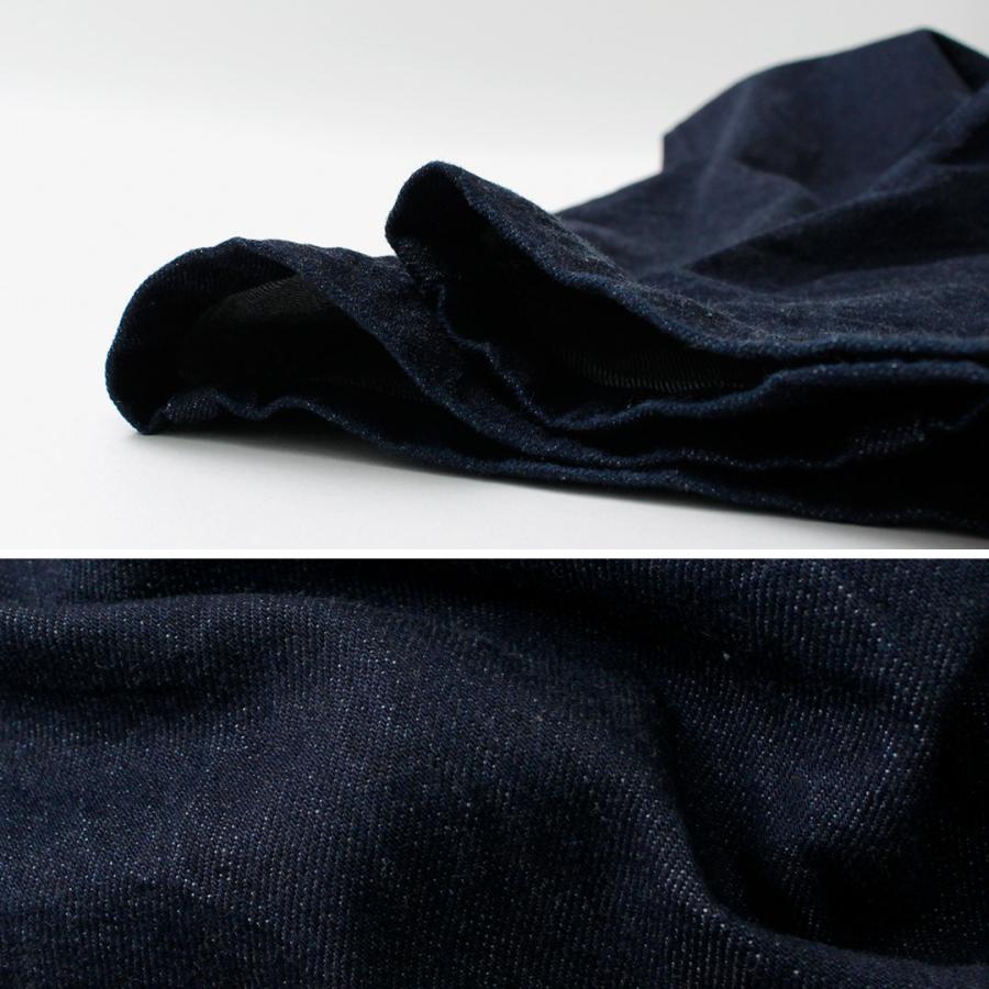 FOB FACTORY（FOBファクトリー） F0508 デニム トラックパンツ / デニムパンツ イージーパンツ ジーンズ ウエストゴム コットン | FOB FACTORY | 08