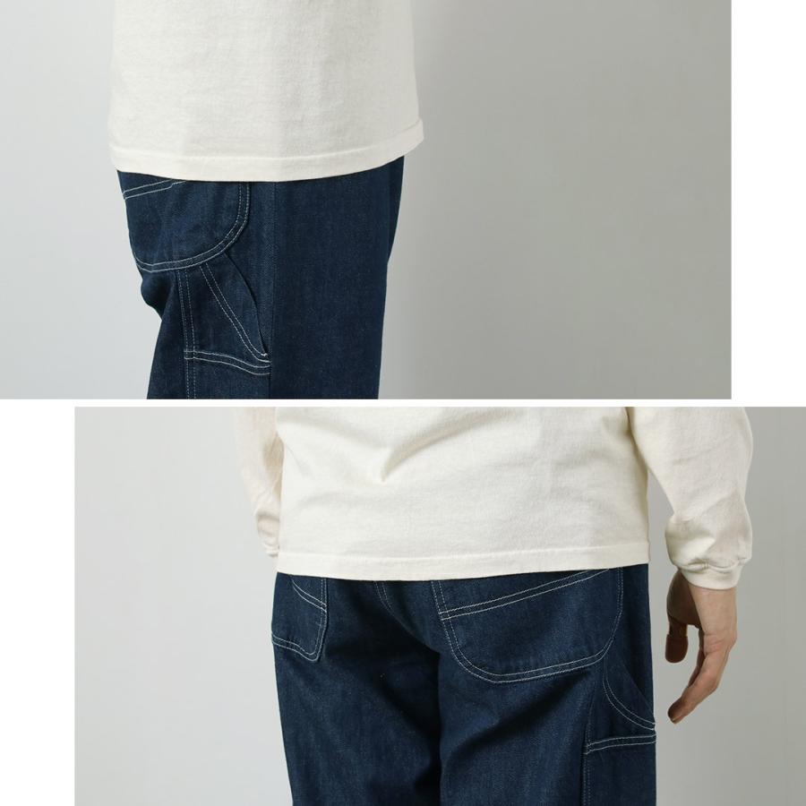 GOOD ON（グッドオン） ロングスリーブ クルーTシャツ / メンズ カットソー 長袖 無地 ピグメントダイ USAコットン 日本製 | GOOD ON | 18