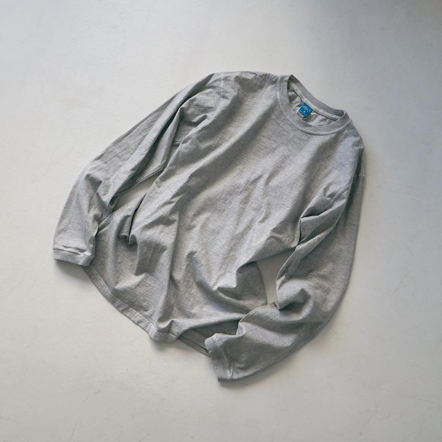GOOD ON（グッドオン） ロングスリーブ クルーTシャツ / メンズ カットソー 長袖 無地 ピグメントダイ USAコットン 日本製 | GOOD ON | 08