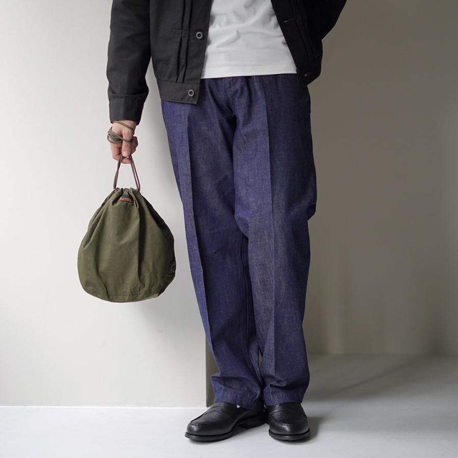 NAPRON（ナプロン） 別注 パラフィン ペイシェントバック 13L/M / 鞄 巾着 ハンドバッグ ミリタリー 日本製 | napron | 15