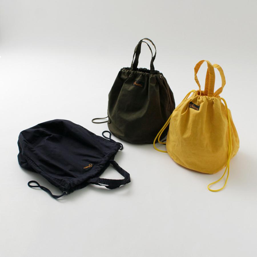 NAPRON（ナプロン） 別注 パラフィン ペイシェントバック 13L/M / 鞄 巾着 ハンドバッグ ミリタリー 日本製 | napron | 05