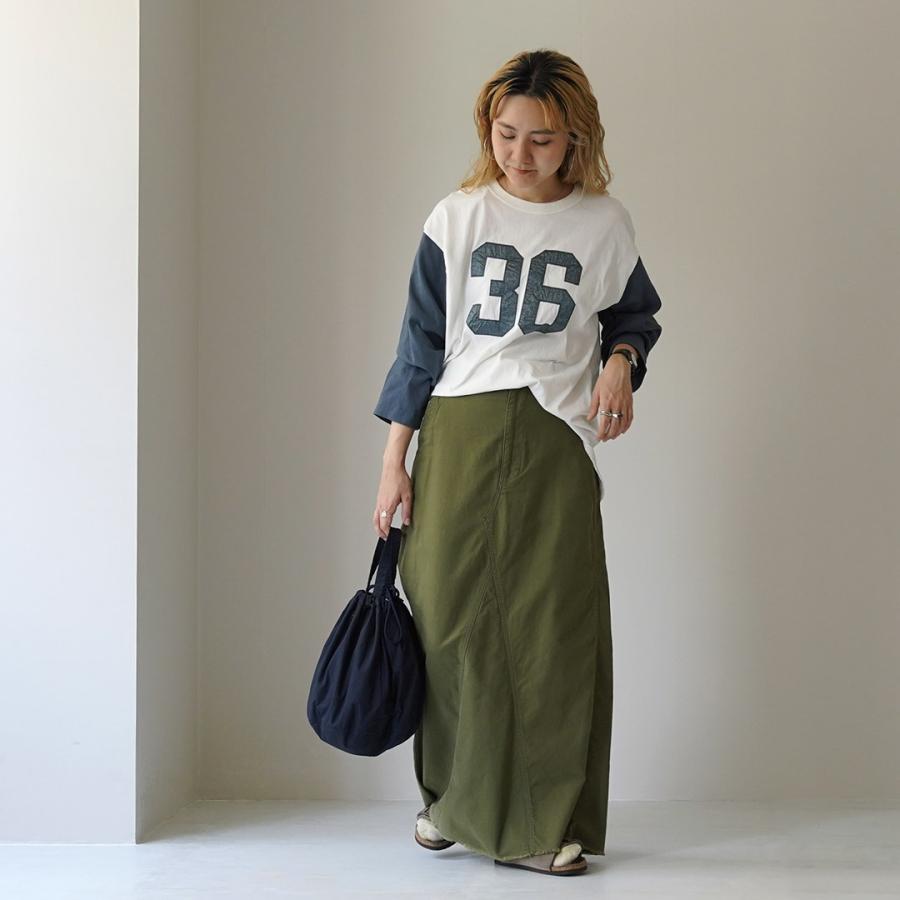 NAPRON（ナプロン） 別注 パラフィン ペイシェントバック 13L/M / 鞄 巾着 ハンドバッグ ミリタリー 日本製 | napron | 12