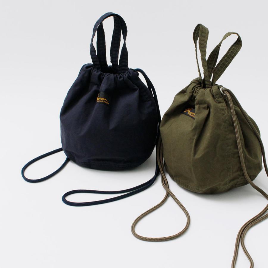 NAPRON（ナプロン） 別注 パラフィン ペイシェントバッグ 5L/S / 鞄 巾着 ハンドバッグ ミリタリー 日本製 メンズ レディース | napron | 05