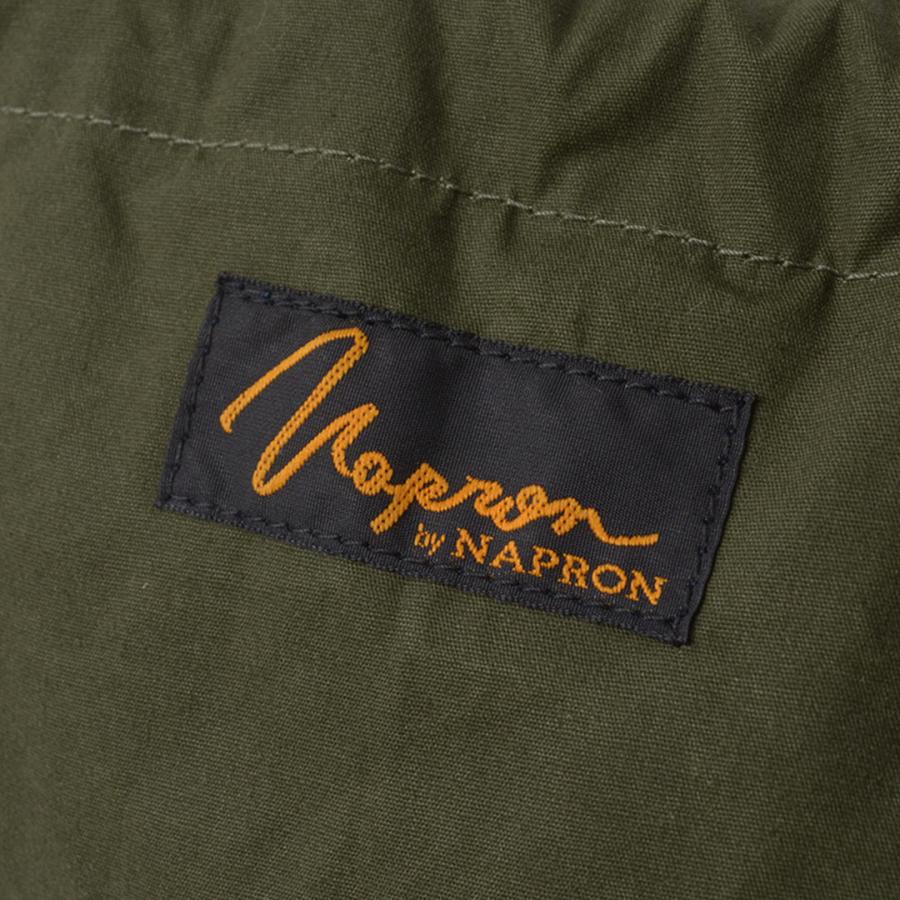 NAPRON（ナプロン） 別注 パラフィン ペイシェントバッグ 5L/S / 鞄 巾着 ハンドバッグ ミリタリー 日本製 メンズ レディース | napron | 08
