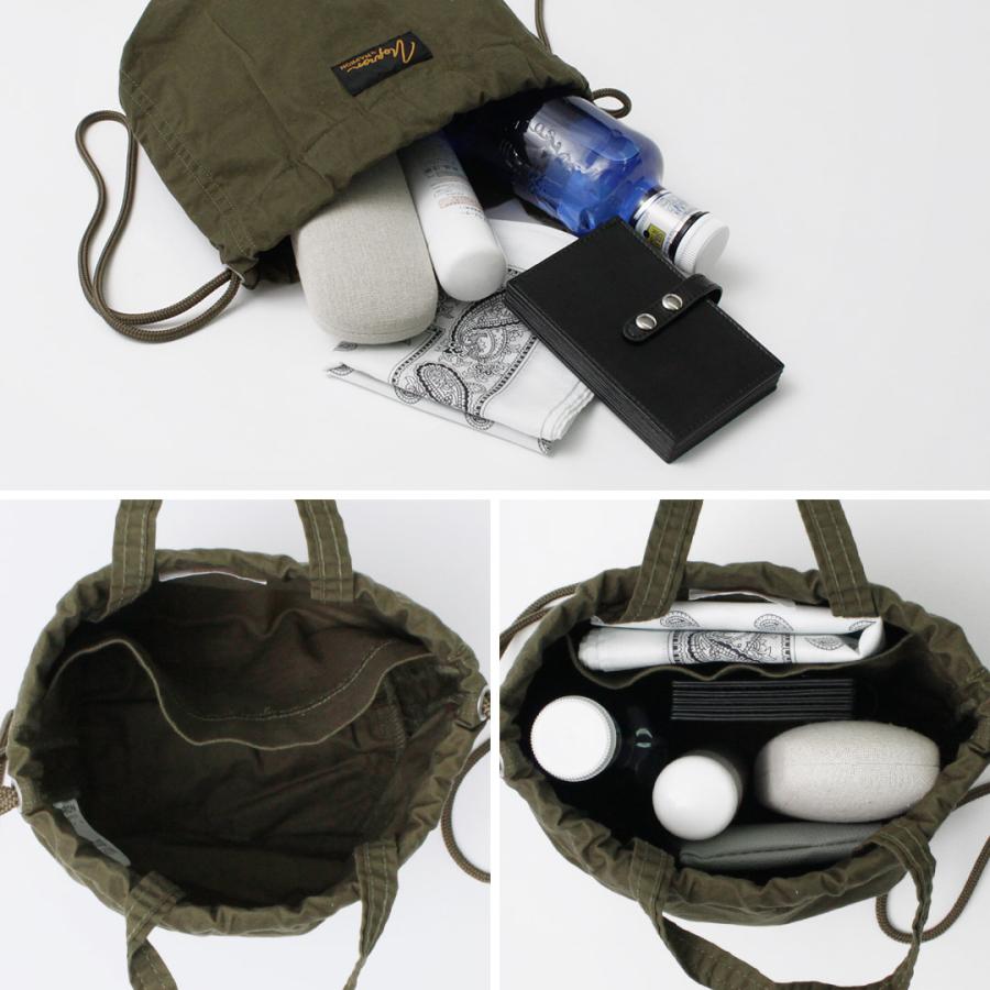 NAPRON（ナプロン） 別注 パラフィン ペイシェントバッグ 5L/S / 鞄 巾着 ハンドバッグ ミリタリー 日本製 メンズ レディース | napron | 09