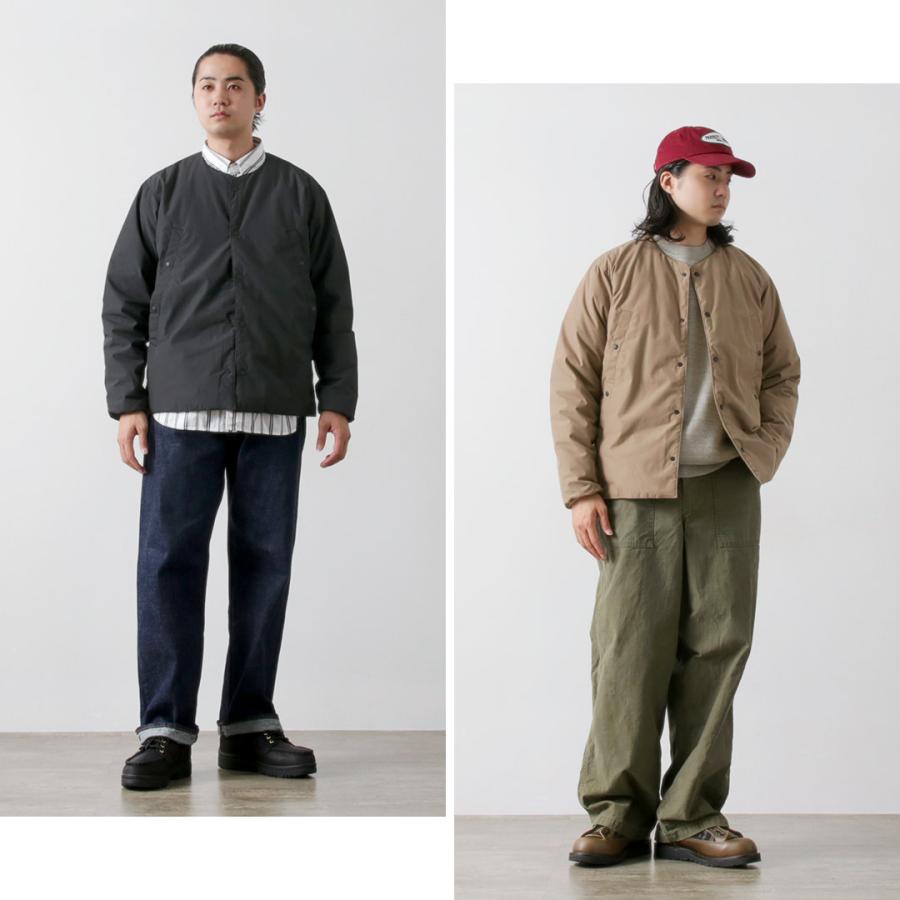 NANGA（ナンガ） 別注 HINOC ヒノック ダウンカーディガンジャケット 2025年モデル / メンズ アウター ノーカラー 日本製 | NANGA | 17