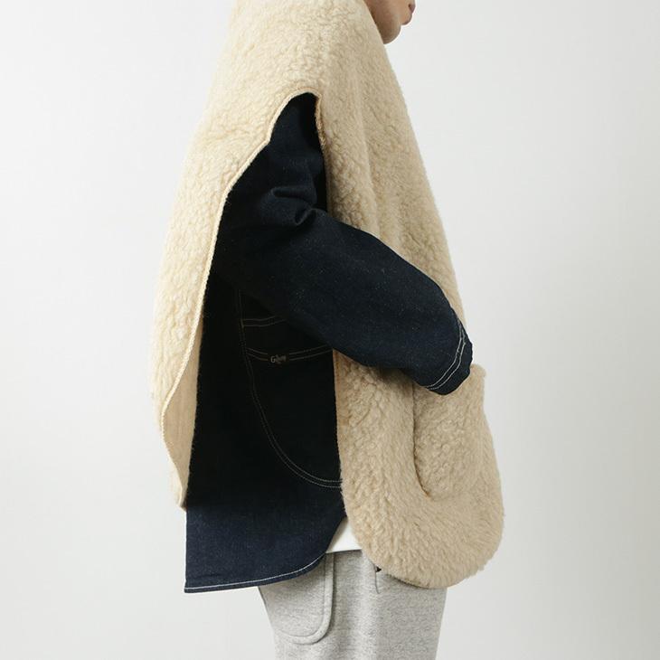 COLDBREAKER（コールドブレーカー） ボア ウール ポンチョ / メンズ ユニセックス / アウター / ケープ | COLD BREAKER | 10