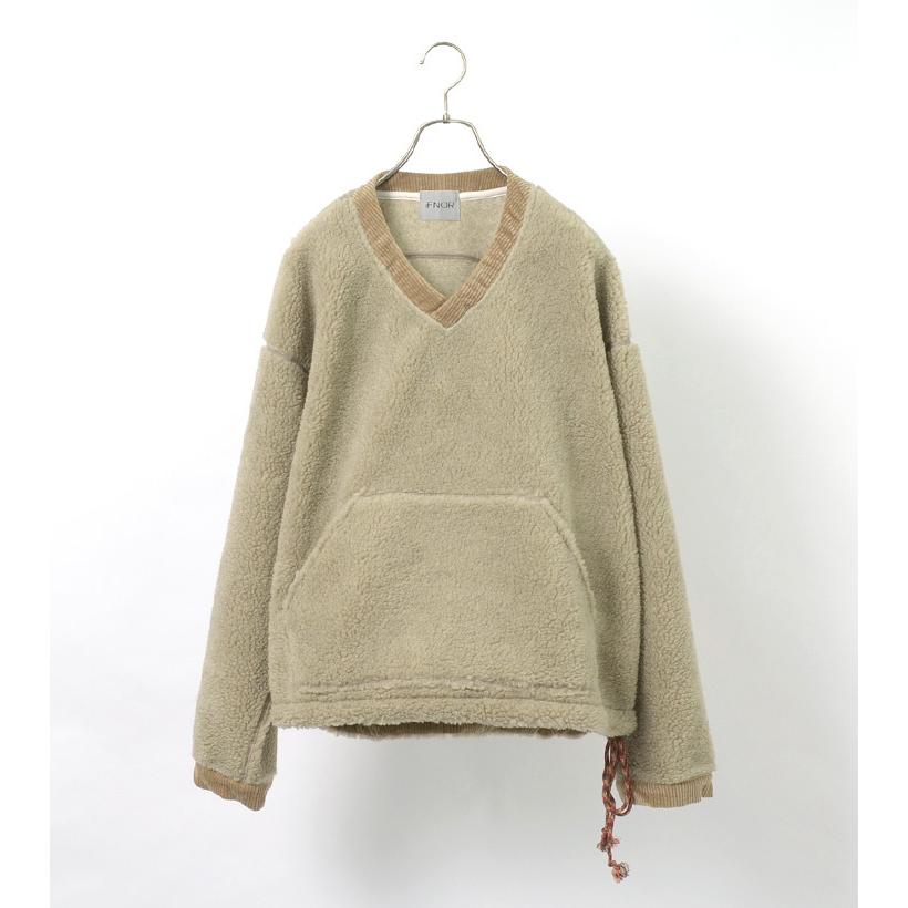 FNOR（エフノア） Vネック ボアプルオーバー / トップス / メンズ レディース / ユニセックス / 日本製 | ブランド登録なし | 04