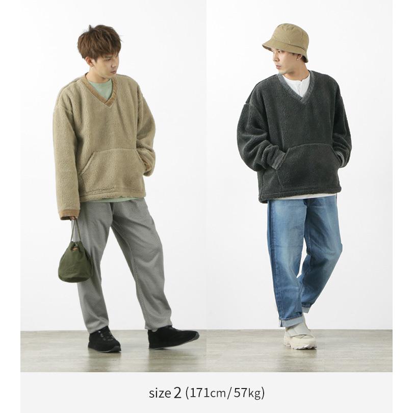 FNOR（エフノア） Vネック ボアプルオーバー / トップス / メンズ レディース / ユニセックス / 日本製 | ブランド登録なし | 05