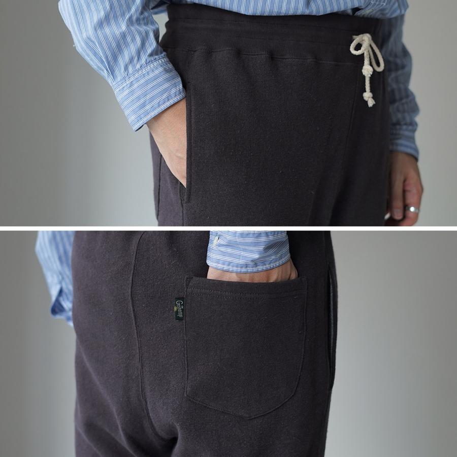GOHEMP（ゴーヘンプ） スリムリブ ヘンプ スウェットパンツ / メンズ レディース ユニセックス 9分丈 裾リブ 裏起毛 | GOHEMP | 09