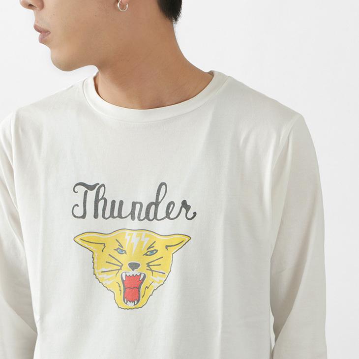 REMI RELIEF（レミレリーフ） 別注 LW加工 プリント ロングスリーブTシャツ (Thunder) / メンズ / トップス｜rococo｜10