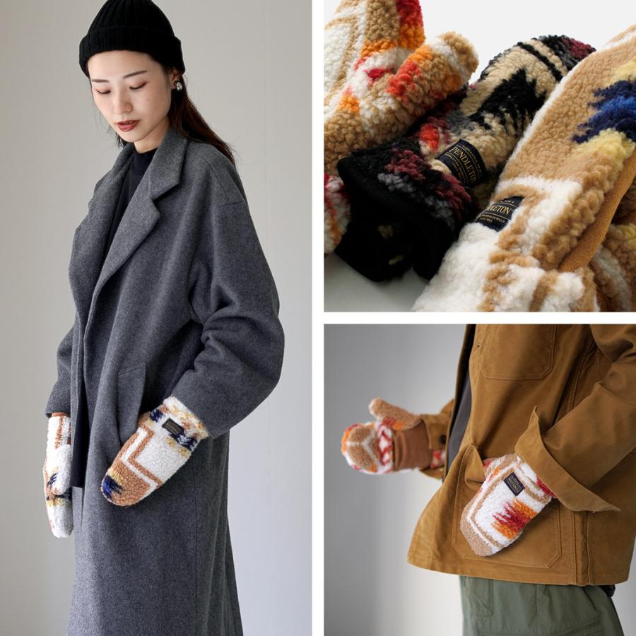 PENDLETON（ペンドルトン） ボアミトン / 手袋 柄 フラップ式 メンズ レディース アウトドア キャンプ BOA MITTEN | PENDLETON | 13