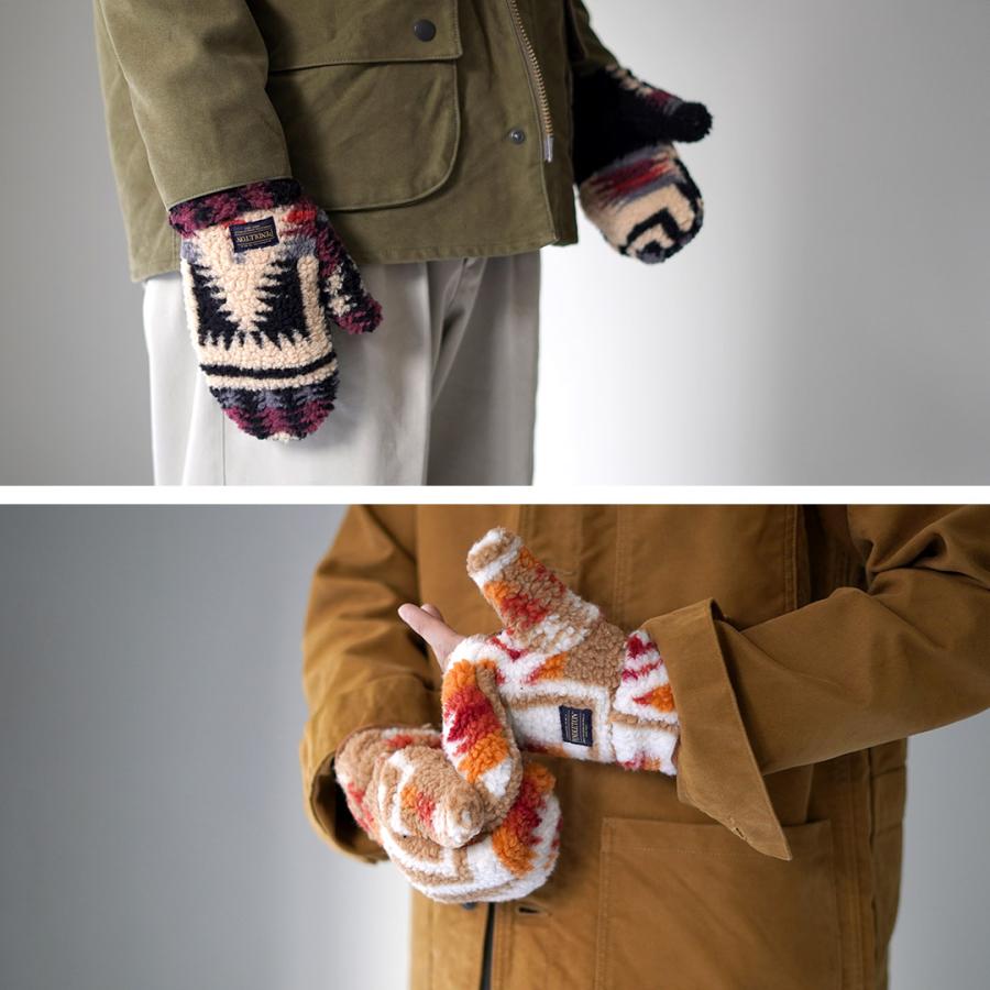 PENDLETON（ペンドルトン） ボアミトン / 手袋 柄 フラップ式 メンズ レディース アウトドア キャンプ BOA MITTEN | PENDLETON | 07