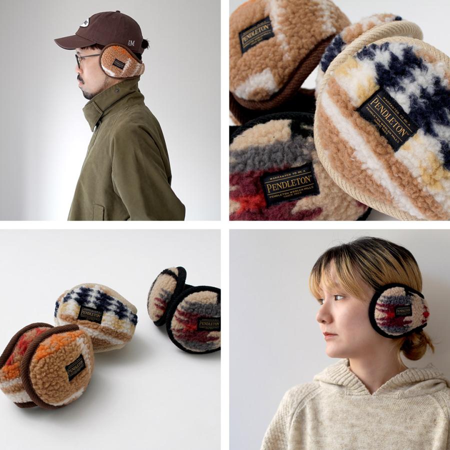 PENDLETON（ペンドルトン） ボア イヤーマフラー / 後ろ耳当て 折りたたみ 柄 メンズ レディース BOA EAR MUFF | PENDLETON | 14