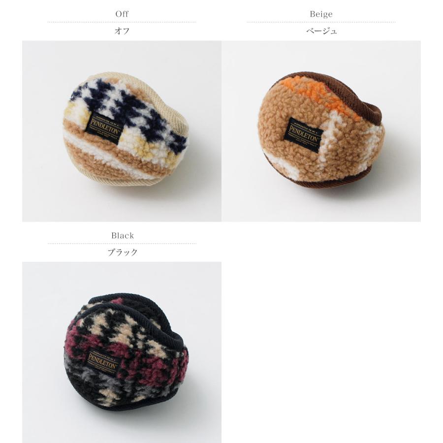 PENDLETON（ペンドルトン） ボア イヤーマフラー / 後ろ耳当て 折りたたみ 柄 メンズ レディース BOA EAR MUFF | PENDLETON | 04