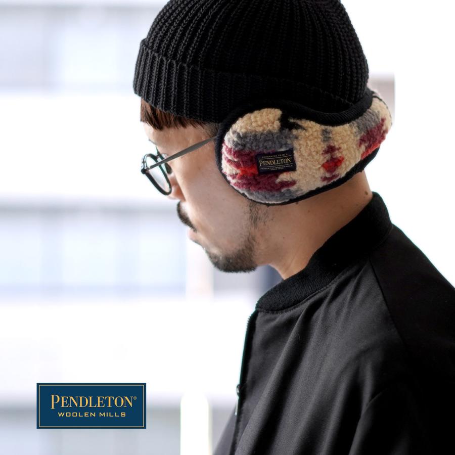 PENDLETON（ペンドルトン） ボア イヤーマフラー / 後ろ耳当て 折りたたみ 柄 メンズ レディース BOA EAR MUFF | PENDLETON | 06