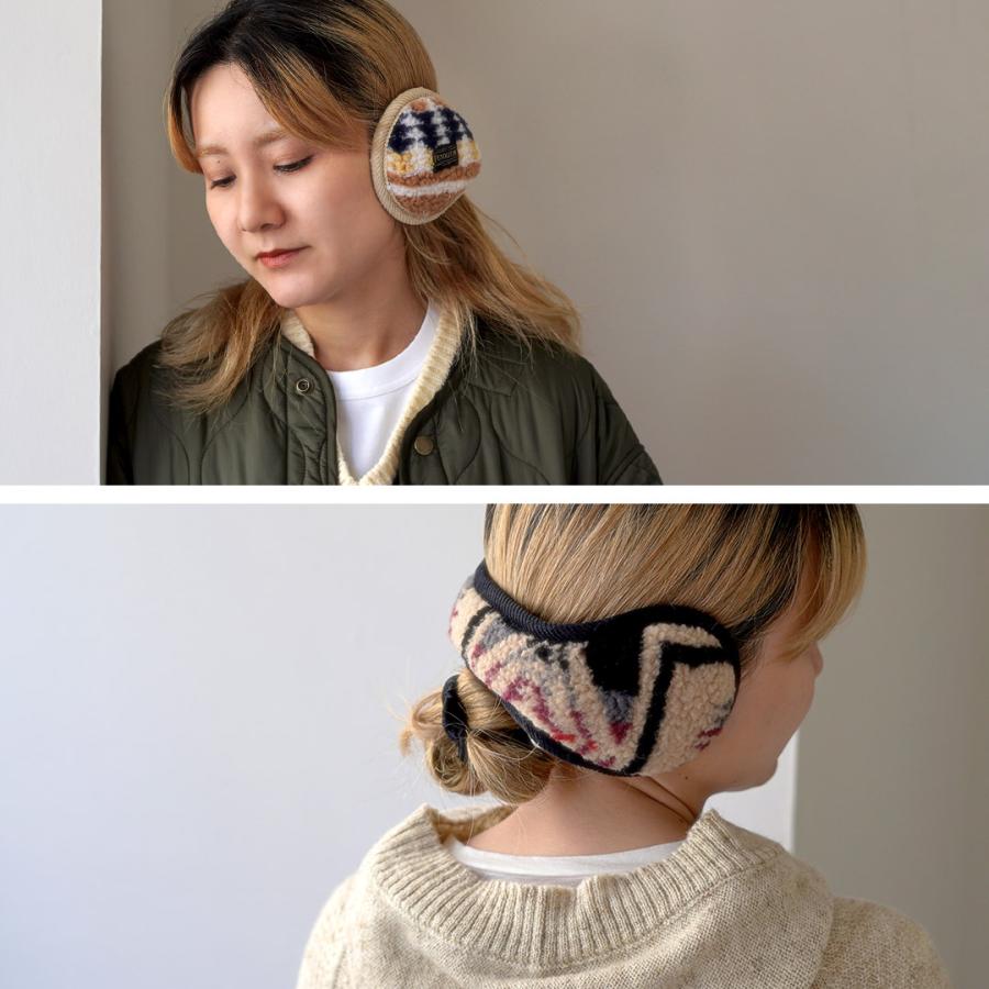 PENDLETON（ペンドルトン） ボア イヤーマフラー / 後ろ耳当て 折りたたみ 柄 メンズ レディース BOA EAR MUFF | PENDLETON | 08