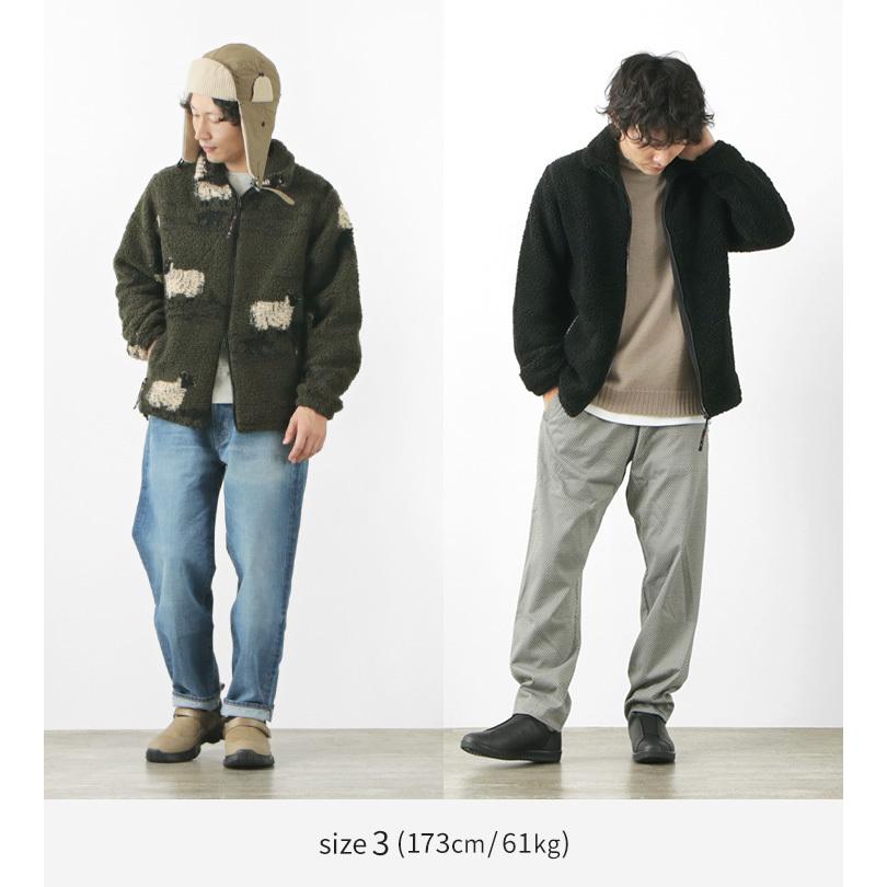 FARFIELD ORIGINAL（ファーフィールド オリジナル） ジャガード織ボア フェルジャケット / メンズ レディース / フリース / アウター | FARFIELD ORIGINAL | 07