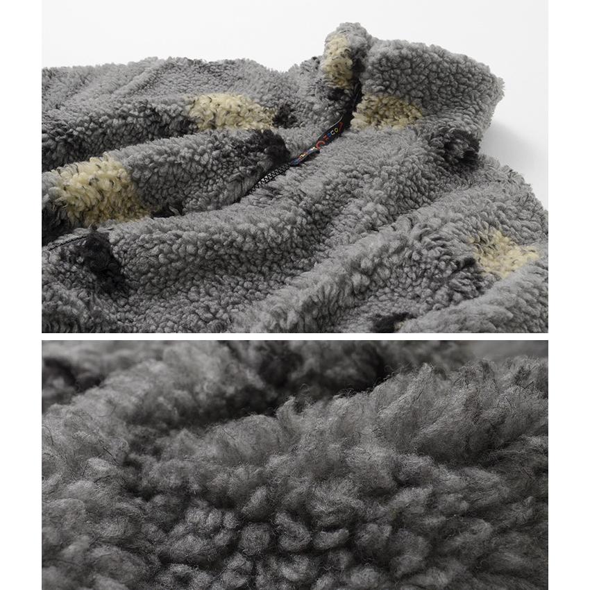 FARFIELD ORIGINAL（ファーフィールド オリジナル） ジャガード織ボア フェルジャケット / メンズ レディース / フリース / アウター | FARFIELD ORIGINAL | 09