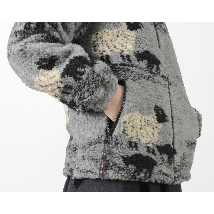 FARFIELD ORIGINAL（ファーフィールド オリジナル） ジャガード織ボア フェルジャケット / メンズ レディース / フリース / アウター | FARFIELD ORIGINAL | 12