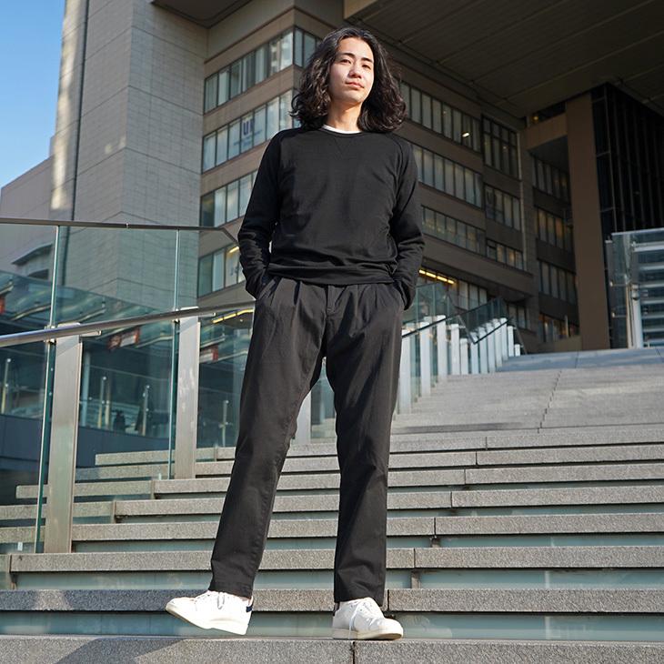 JAPAN BLUE JEANS（ジャパンブルージーンズ） 別注 RJB4660 / 2タック オフィサートラウザー / テーパード / メンズ / 岡山 日本製 | JAPAN BLUE JEANS | 14