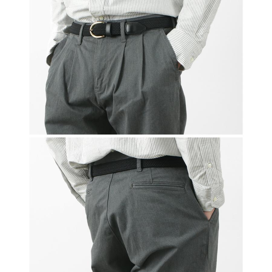 JAPAN BLUE JEANS（ジャパンブルージーンズ） 別注 RJB4660 / 2タック オフィサートラウザー / テーパード / メンズ / 岡山 日本製 | JAPAN BLUE JEANS | 13