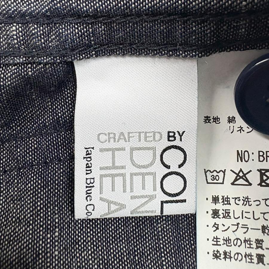 Blue refabric（ブルーリファブリック） コットンリネンデニム フレンチカバーオールジャケット 日本製 / サマーデニム |  | 12