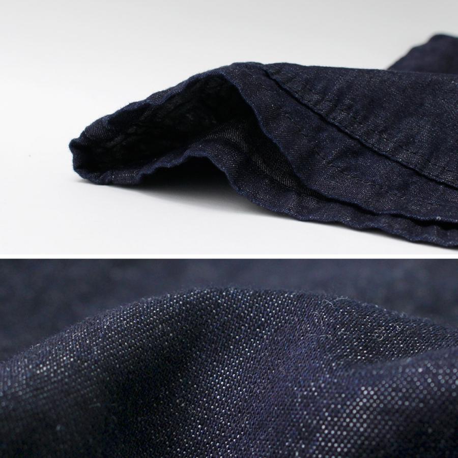 JAPAN BLUE JEANS（ジャパンブルージーンズ） 別注 RJB7070 コットンリネンデニム フレンチカバーオールジャケット / 夏デニム | JAPAN BLUE JEANS | 05
