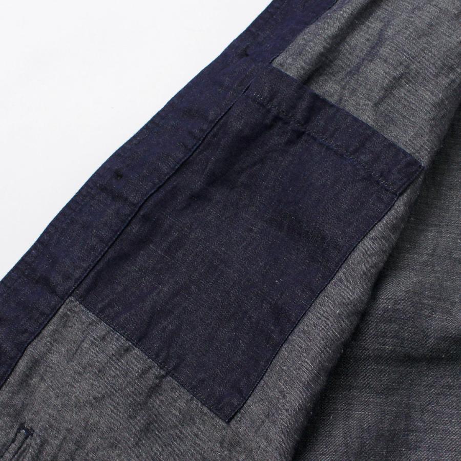JAPAN BLUE JEANS（ジャパンブルージーンズ） 別注 RJB7070 コットンリネンデニム フレンチカバーオールジャケット / 夏デニム | JAPAN BLUE JEANS | 10