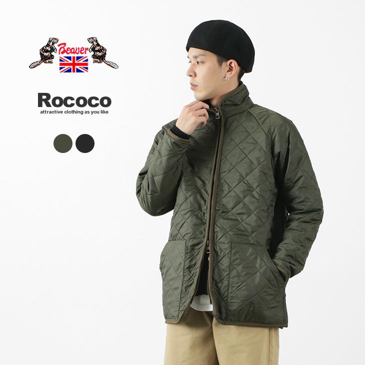 Beaver ビーバー 別注 トラディショナル スタンドカラー キルトジャケット メンズ アウター キルティング 最先端