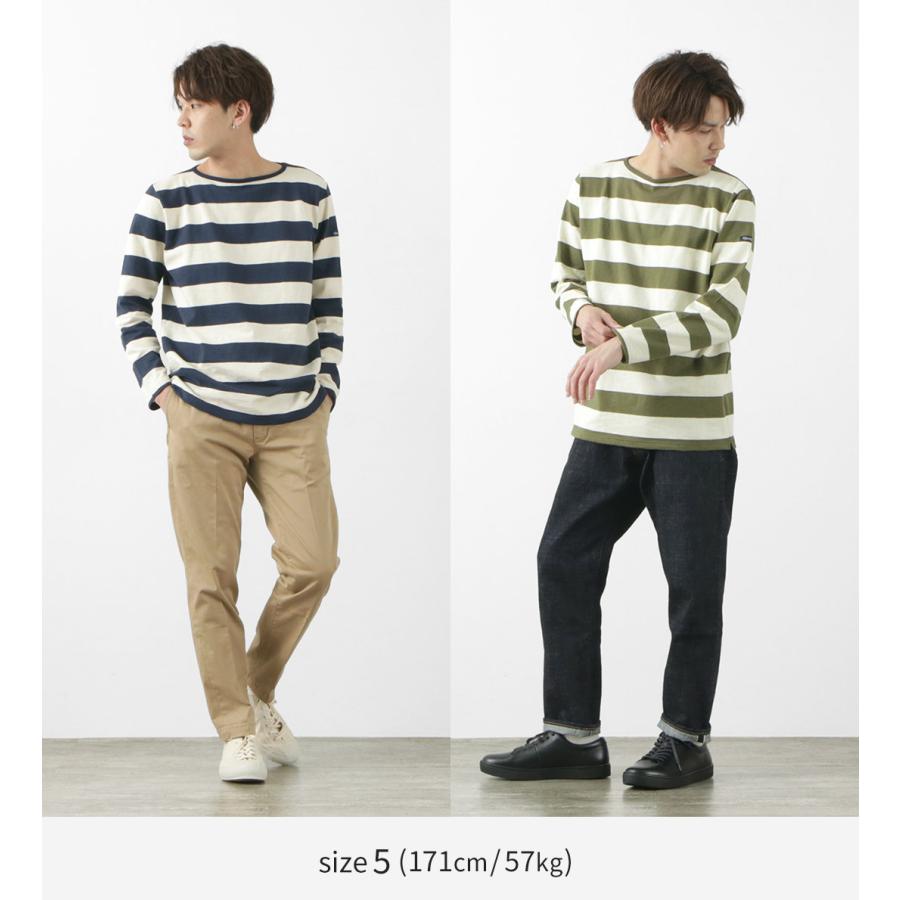 TIEASY（ティージー） HDCS ボートネック ワイドボーダーバスクシャツ / メンズ レディース / 日本製 | TIEASY | 06