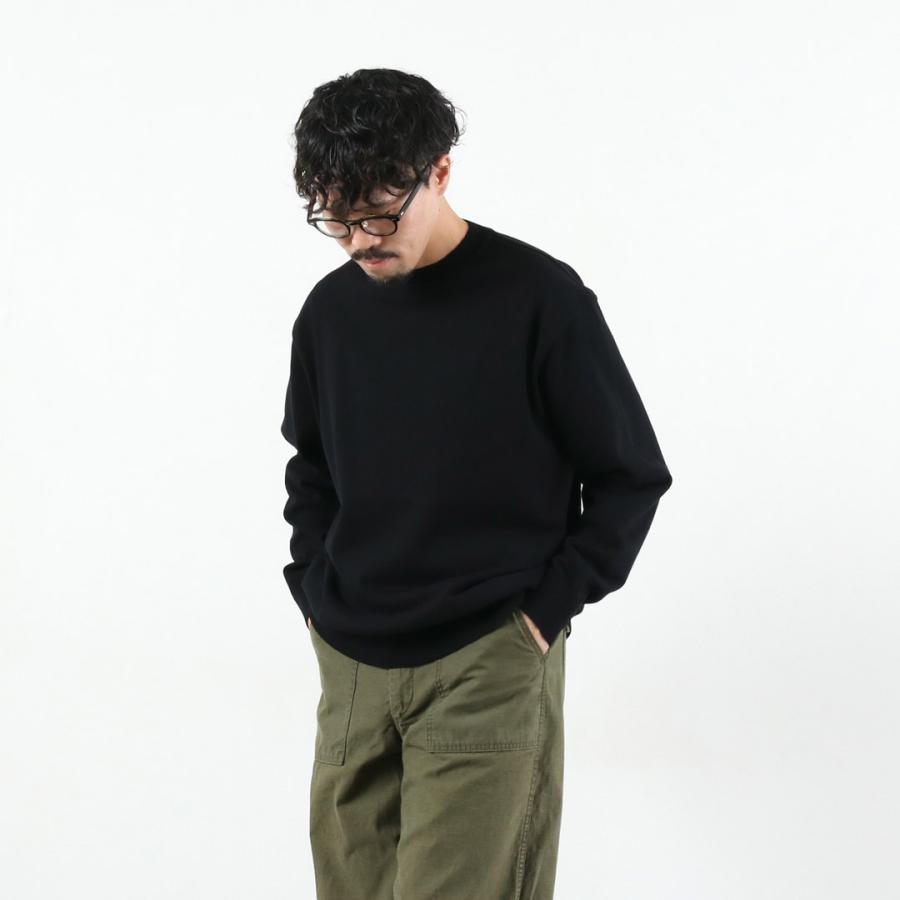 YONETOMI NEW BASIC（ヨネトミニューベーシック） ウェーブコットン ニットプルオーバー 2025年モデル / メンズ セーター クルーネック 日本製 | Yonetomi NEW BASIC | 15