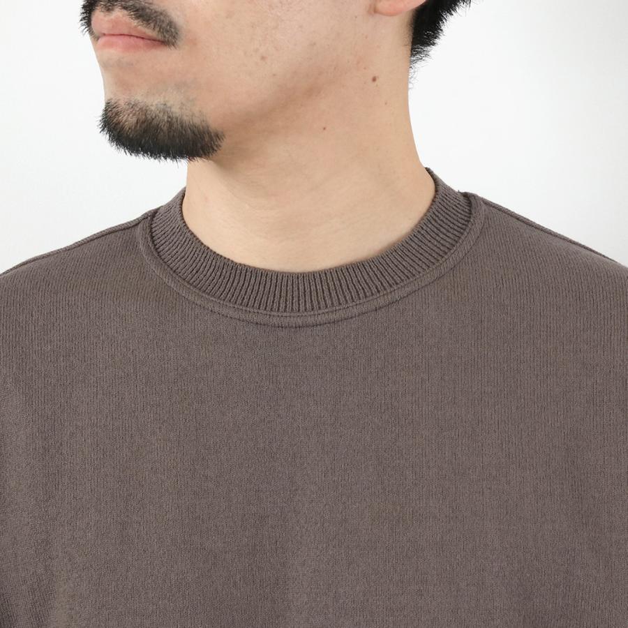 YONETOMI NEW BASIC（ヨネトミニューベーシック） ウェーブコットン ニットプルオーバー 2025年モデル / メンズ セーター クルーネック 日本製 | Yonetomi NEW BASIC | 12