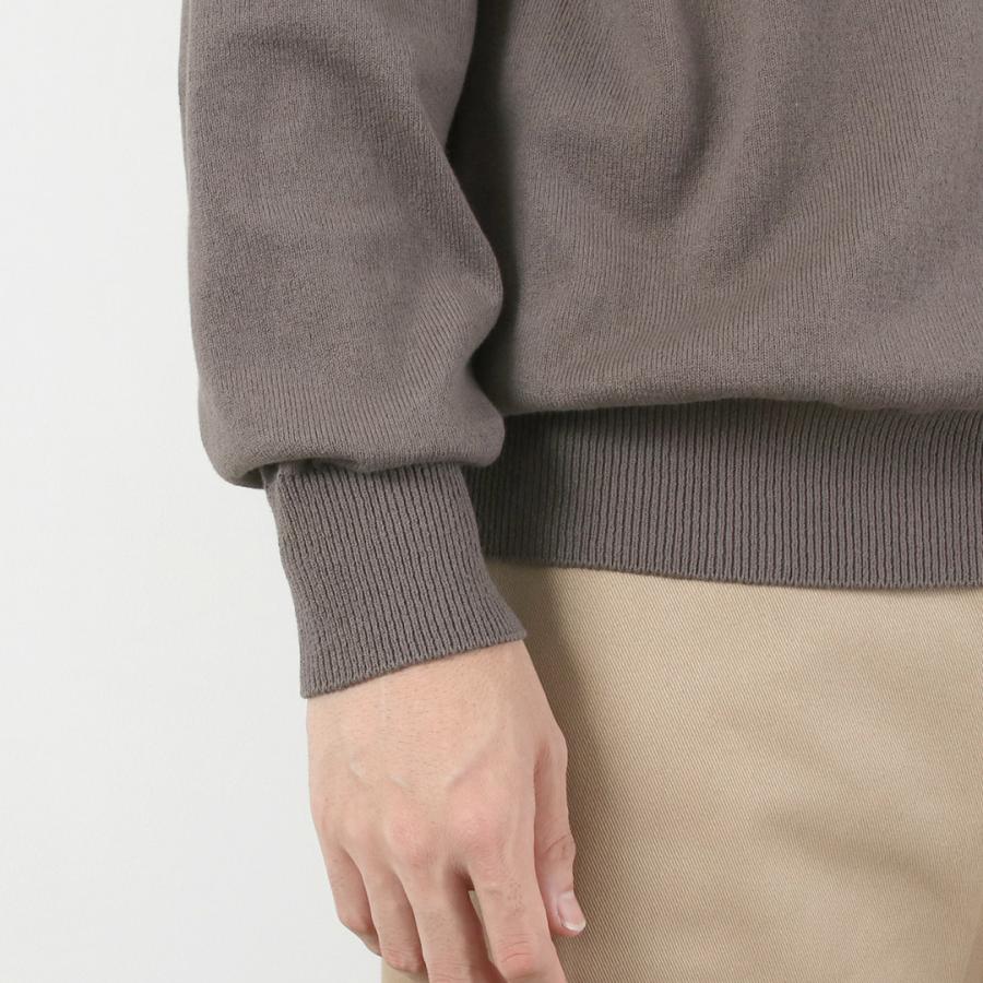 YONETOMI NEW BASIC（ヨネトミニューベーシック） ウェーブコットン ニットプルオーバー 2025年モデル / メンズ セーター クルーネック 日本製 | Yonetomi NEW BASIC | 13