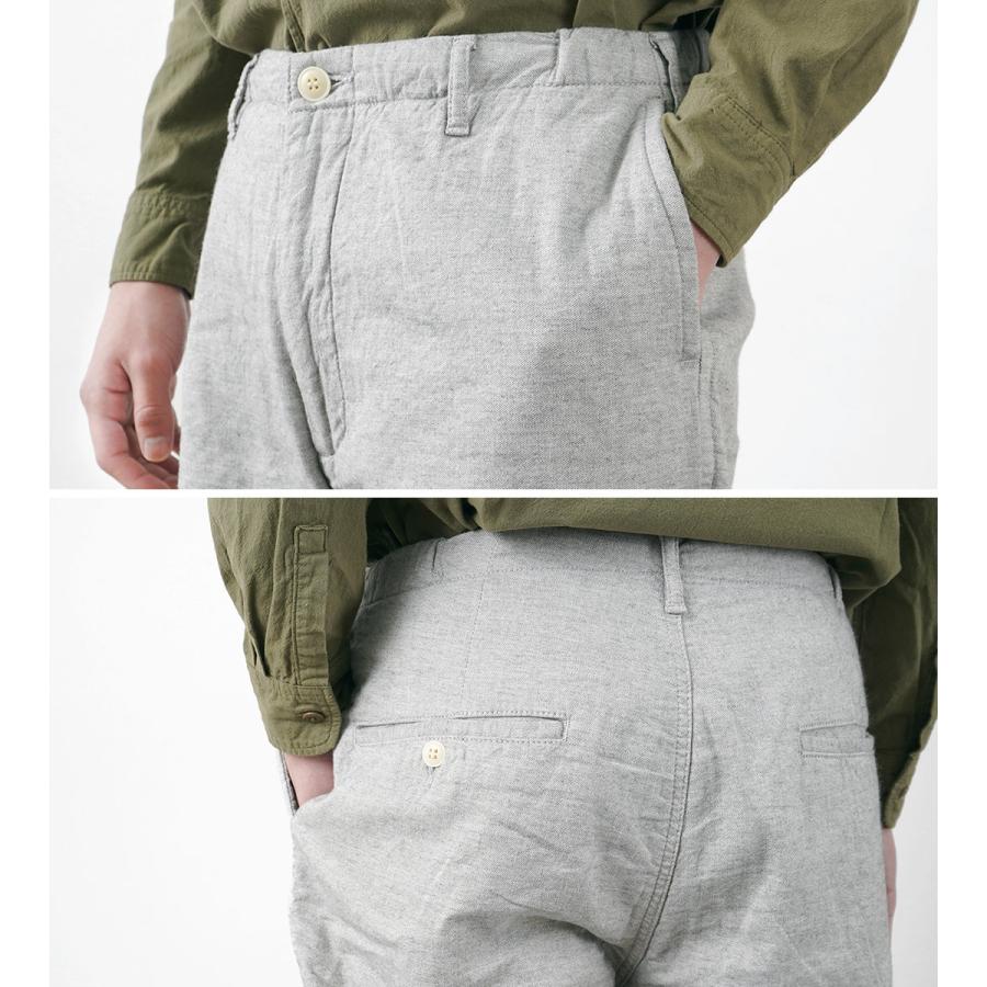 FOB FACTORY（FOBファクトリー） F0513 コットンリネン ダブルウェーブ シャンブレー パンツ / メンズ / 日本製 | FOB FACTORY | 08