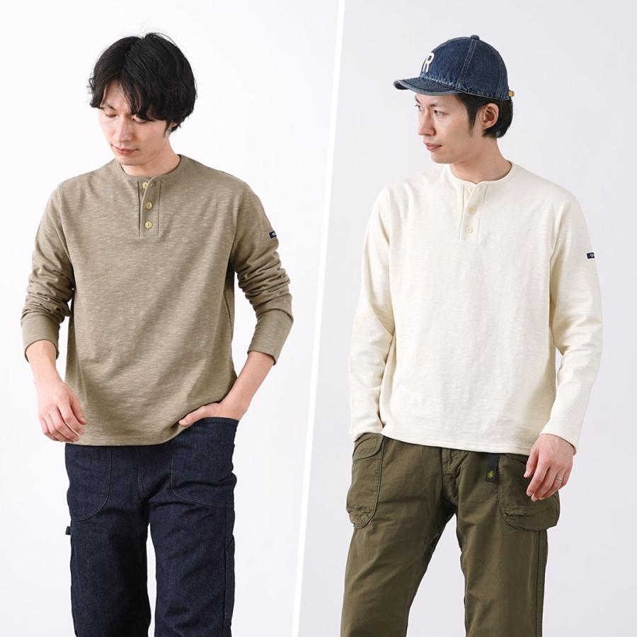 TIEASY（ティージー） 別注 HDCS ヘンリーネック ロングスリーブ T