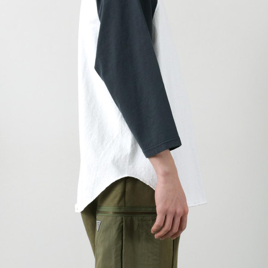 WALLA WALLA SPORT（ワラワラスポーツ） 七分袖 2トーン ベースボール Tシャツ / メンズ レディース | WALLA WALLA SPORT | 15