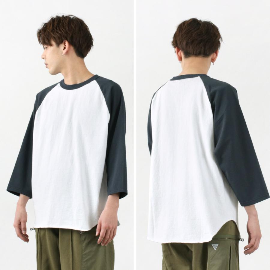 WALLA WALLA SPORT（ワラワラスポーツ） 七分袖 2トーン ベースボール Tシャツ / メンズ レディース | WALLA WALLA SPORT | 17