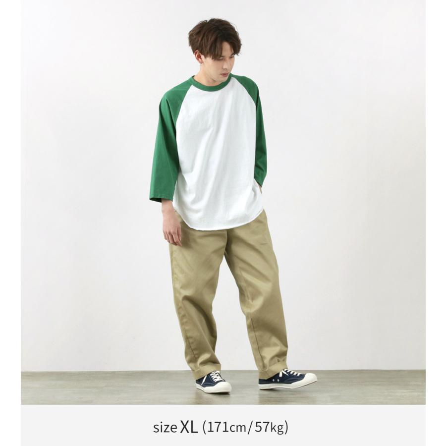 WALLA WALLA SPORT（ワラワラスポーツ） 七分袖 2トーン ベースボール Tシャツ / メンズ レディース | WALLA WALLA SPORT | 09