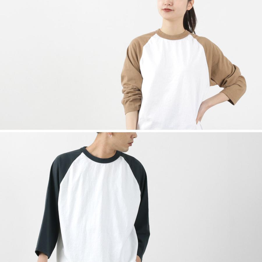WALLA WALLA SPORT（ワラワラスポーツ） 七分袖 2トーン ベースボール Tシャツ / メンズ レディース | WALLA WALLA SPORT | 11