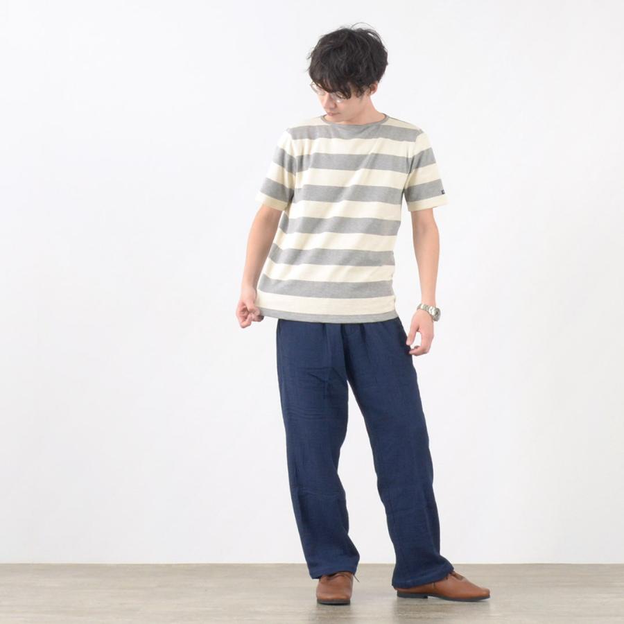 TIEASY（ティージー） HDCS ボートネック S/S ワイドボーダー バスクシャツ / 半袖 / メンズ レディース / ユニセックス / Tシャツ | TIEASY | 11