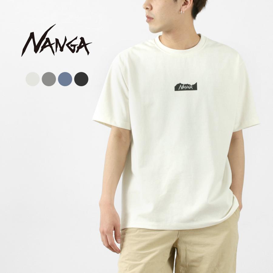 NANGA（ナンガ） エコ ハイブリッド MT ロゴTシャツ / メンズ