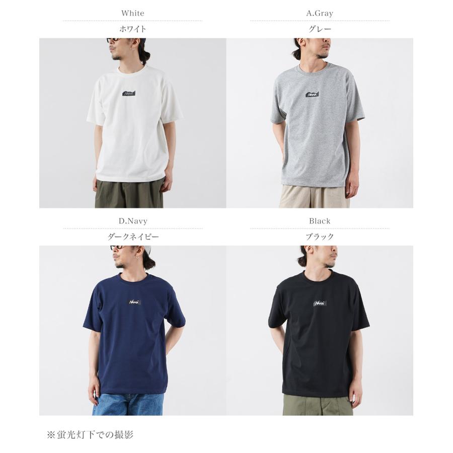 NANGA（ナンガ） エコハイブリッド マウンテンロゴ Tシャツ / メンズ
